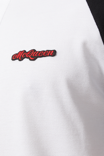 McQueen Cotton Piqué Polo Shirt